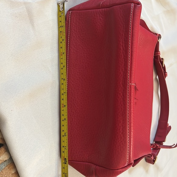 Dooney Bourke red bag - Picture 7 of 14